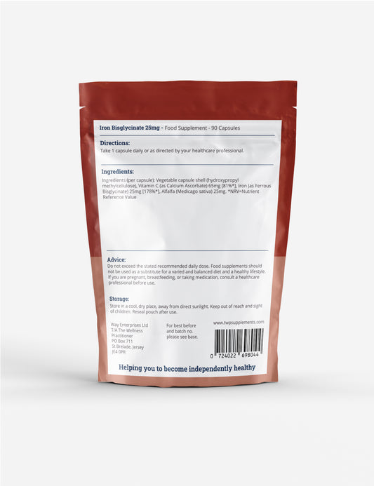 Iron Bisglycinate 25mg