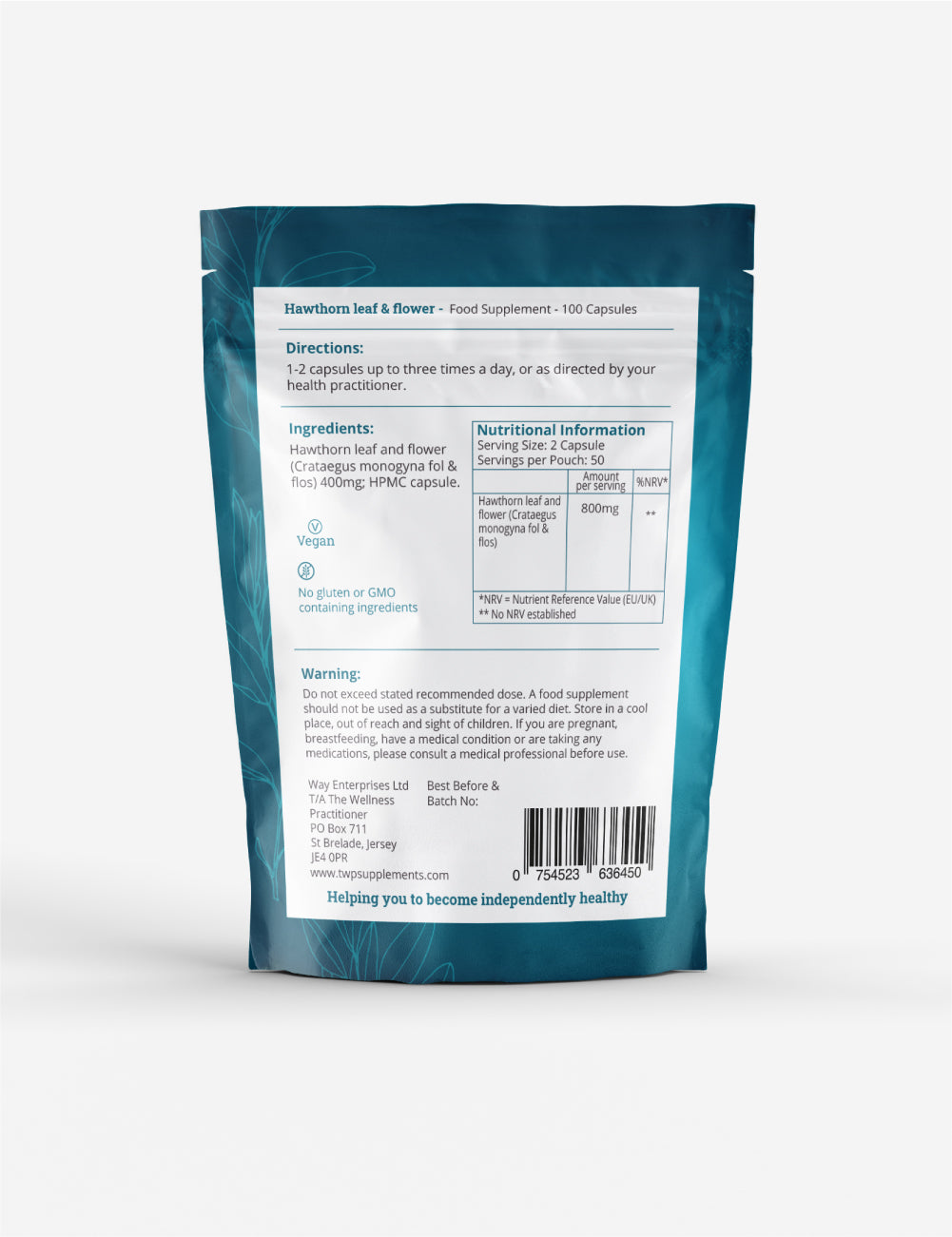 Hawthorn Leaf & Flower Herbal Formula