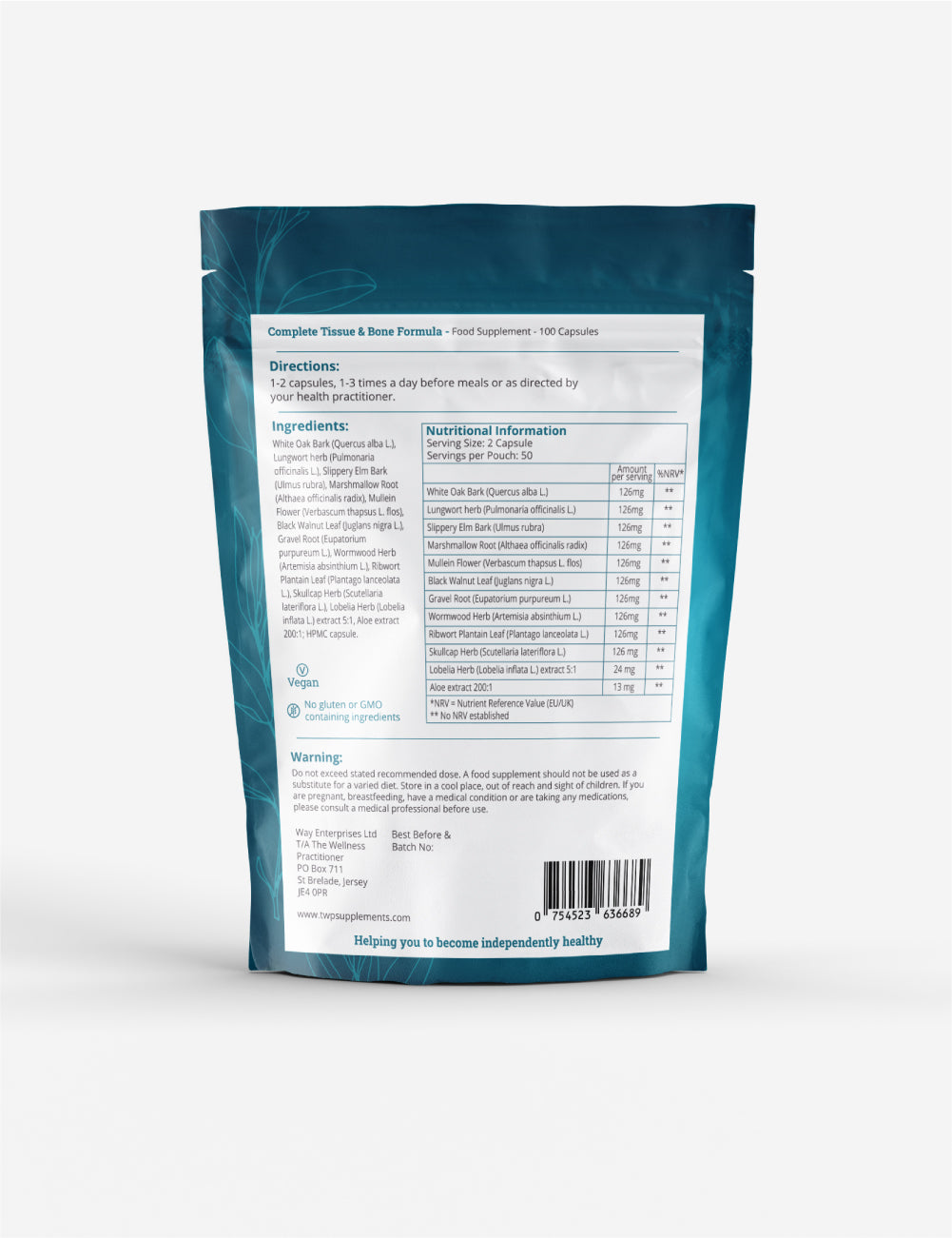 Complete Tissue & Bone Herbal Formula