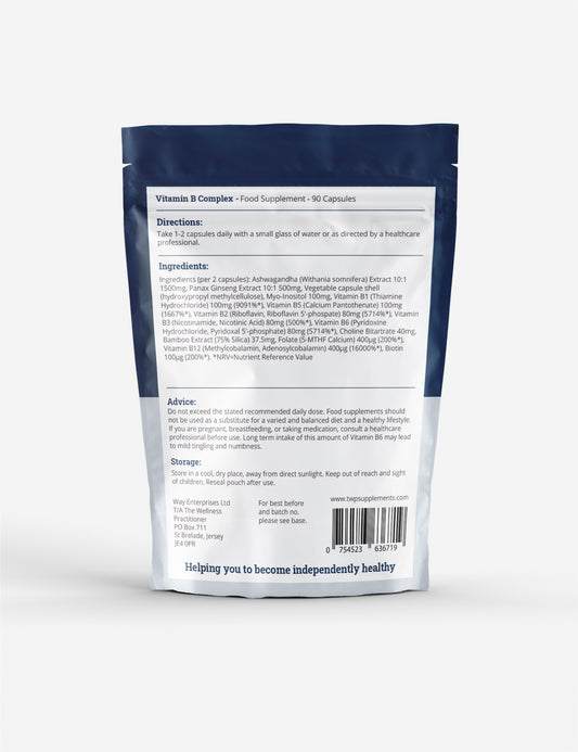 High Potency Vitamin B Complex with Botanicals