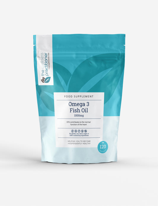 Omega 3 Fish Oil 1000 mg (120 Softgels)
