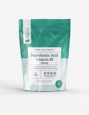 compare product Pantothenic Acid B5 500mg