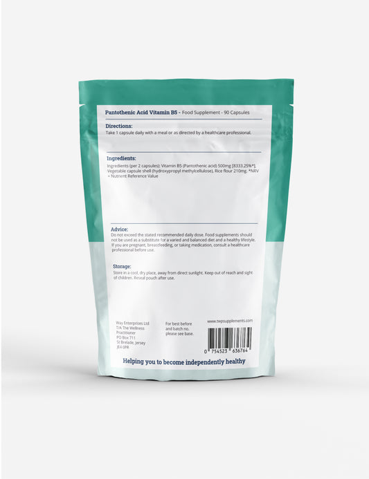 Pantothenic Acid B5 500mg