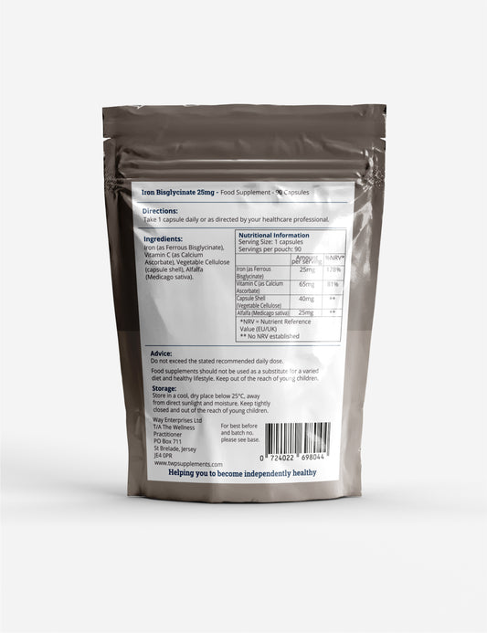 Iron Bisglycinate 25mg